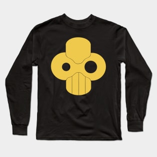 Bio-Mech Skull (transparent background) Long Sleeve T-Shirt